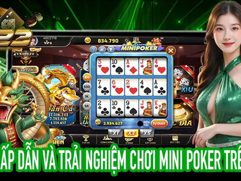 Trò chơi Poker Sin88